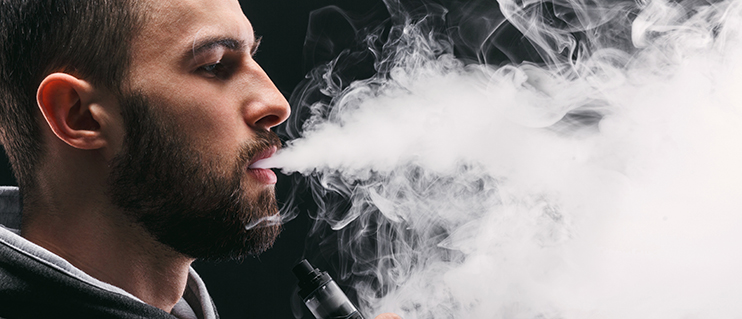 E-cigs_main E-cigarette smoker